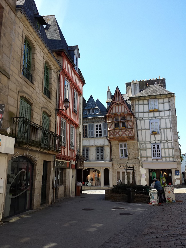 Quimper maisons à colombages