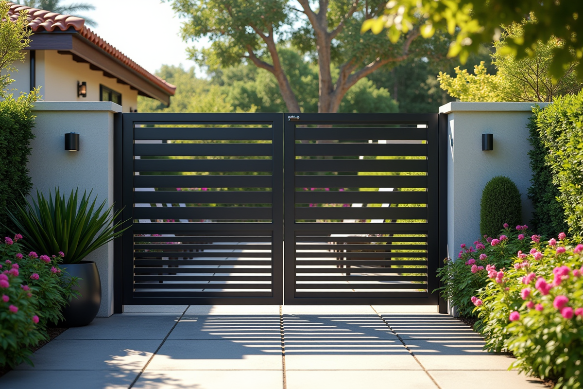 portillon aluminium